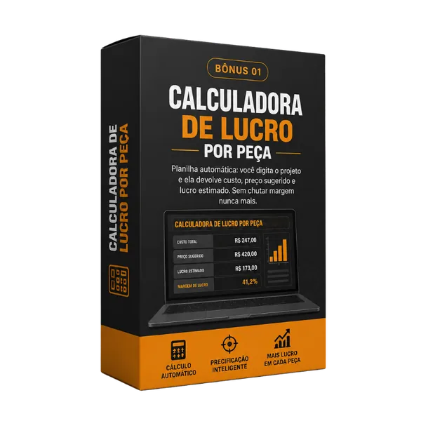 Bônus 01 - Calculadora de Lucro por Peça